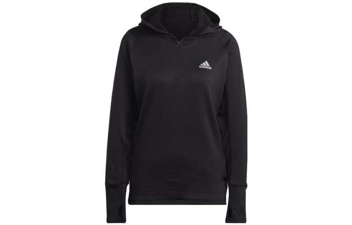 Adidas Adidas Sweatshirts Women's Black Hooded Moderate Regular
