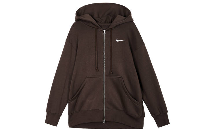 Nike Nike Sportswear Phoenix Fleece Jackets & Coats Women's Baroque Brown