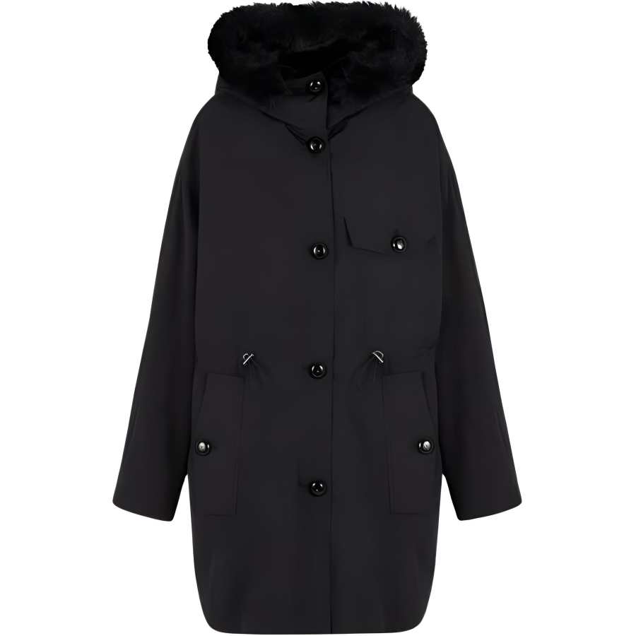 EMPORIO ARMANI Jackets & Coats Women's Black