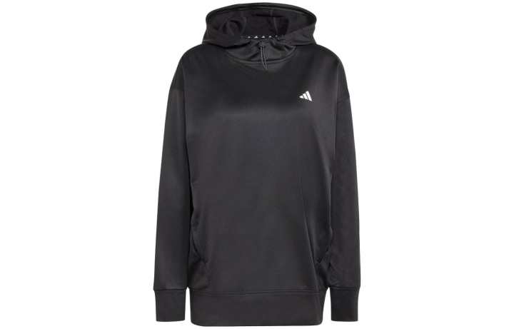 Adidas Adidas Sweatshirts Women's Black Hooded Moderate Regular
