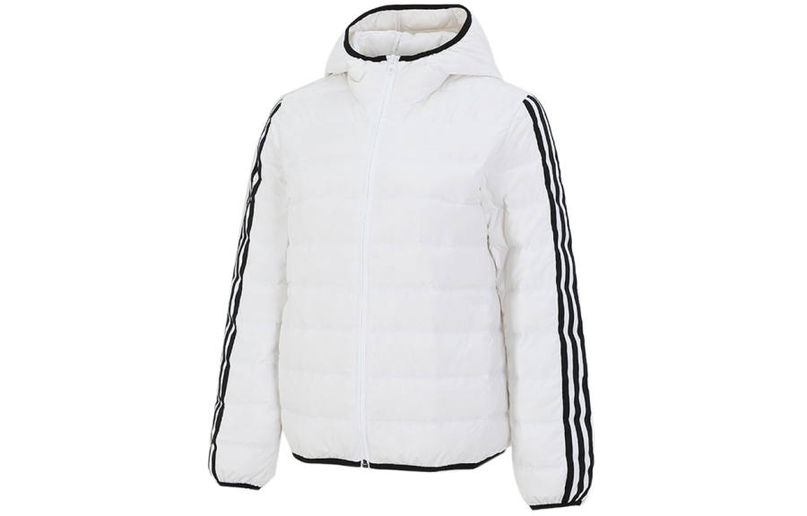 Adidas Neo Down Jackets Women's White Hooded Moderate Other