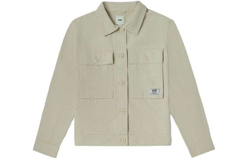 Vans Vans Sandshell Clark Jacket Women's Gray Green