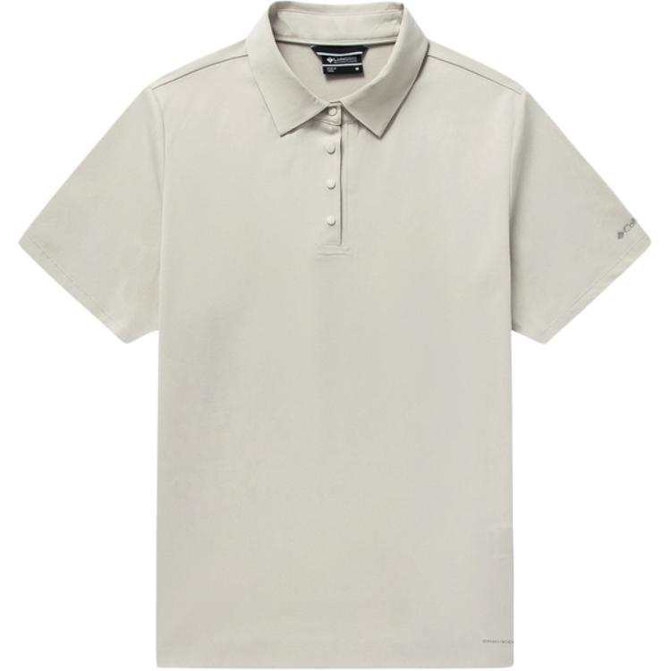Columbia Transit SS24 Polo Shirt Women's Gray