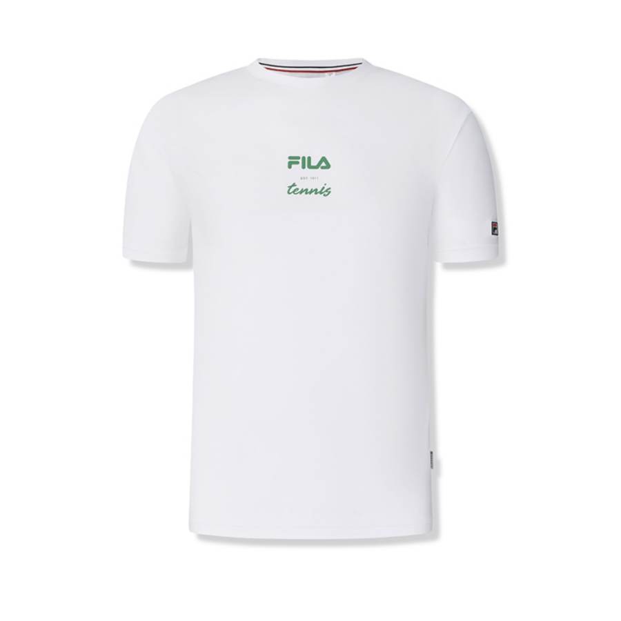FILA Athletics T Shirt Men's Jade White