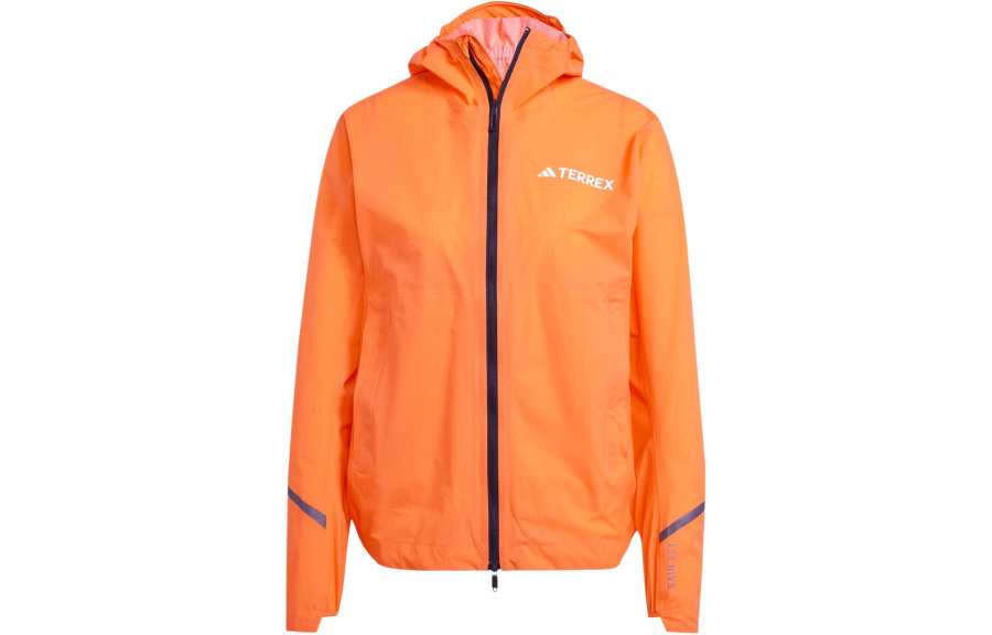 Adidas Adidas Terrex Xperior 2.5l Light Rain.Rdy Jacket Jackets & Coats Women's Half Impact Orange