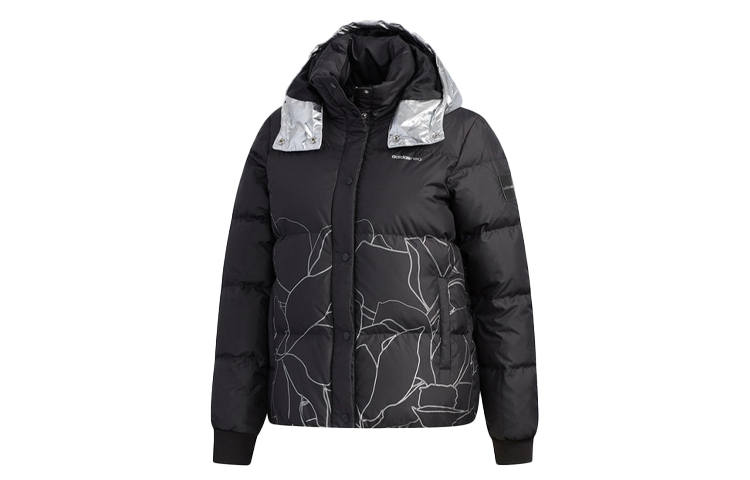 Adidas Neo Down Jackets Women's Black Hooded Moderate Other