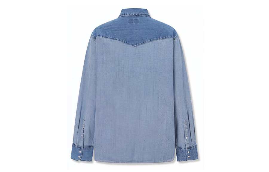 Levis Levis Shirts Women's Blue Square Collar Moderate Other
