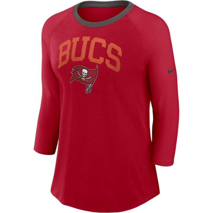 Nike Nike Tampa Bay Buccaneers Women's Nike Nfl 3/4-Sleeve T-Shirt