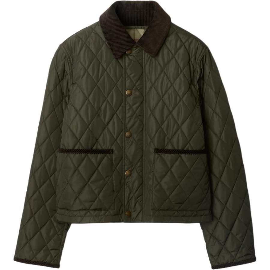 Burberry Burberry Long Sleeved Quilted Jacket