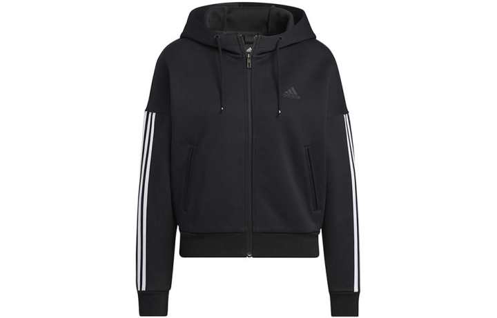 Adidas Adidas Essential Jackets Women's Black Hooded Moderate Other