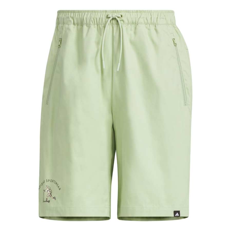 Adidas Adidas GFX Casual Shorts Men's Mystic Yellow Green