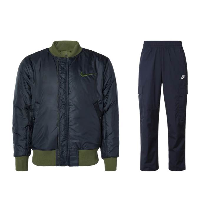 Nike Nike Casual Sportswear Men's Baseball Collar Thickened