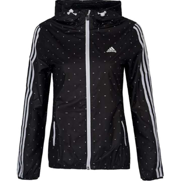 Adidas Adidas Jackets Women's Black Hooded Moderate Other