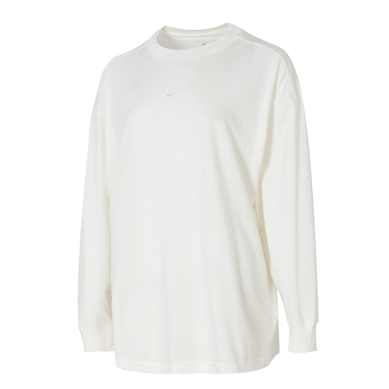 Nike Nike Sports Life Collection Drop Shoulder Sleeve T Shirt Women's White