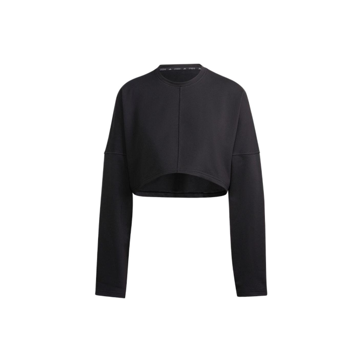 Adidas Adidas Sweatshirts Women's Black Crew Neck Moderate Other