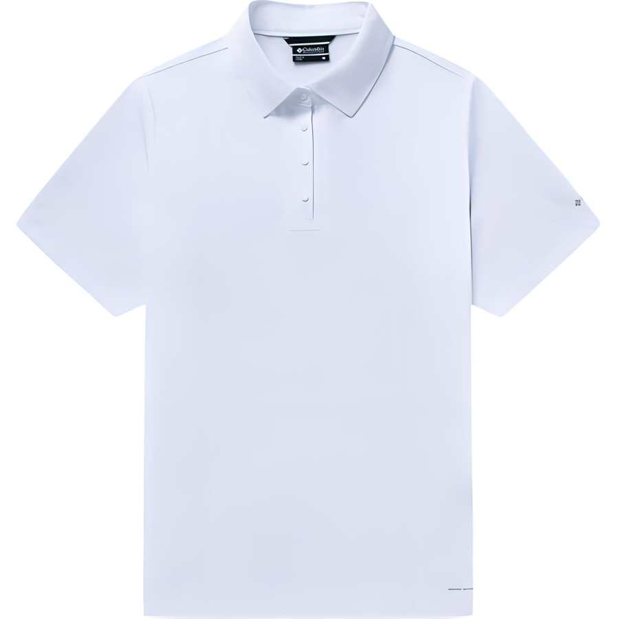 Columbia Transit SS24 Polo Shirt Women's White