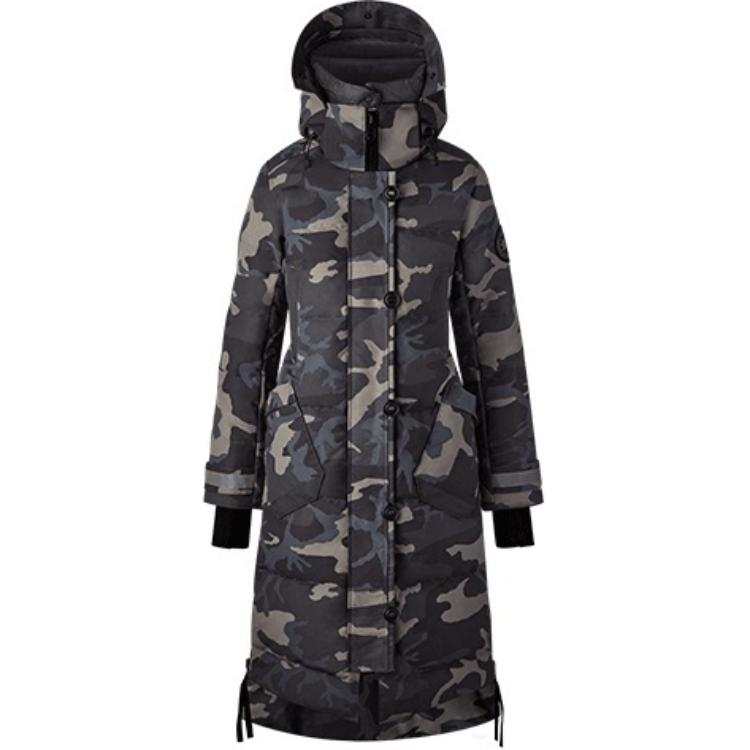 Canada Goose Aldridge Down Jacket Women's Black Camouflage