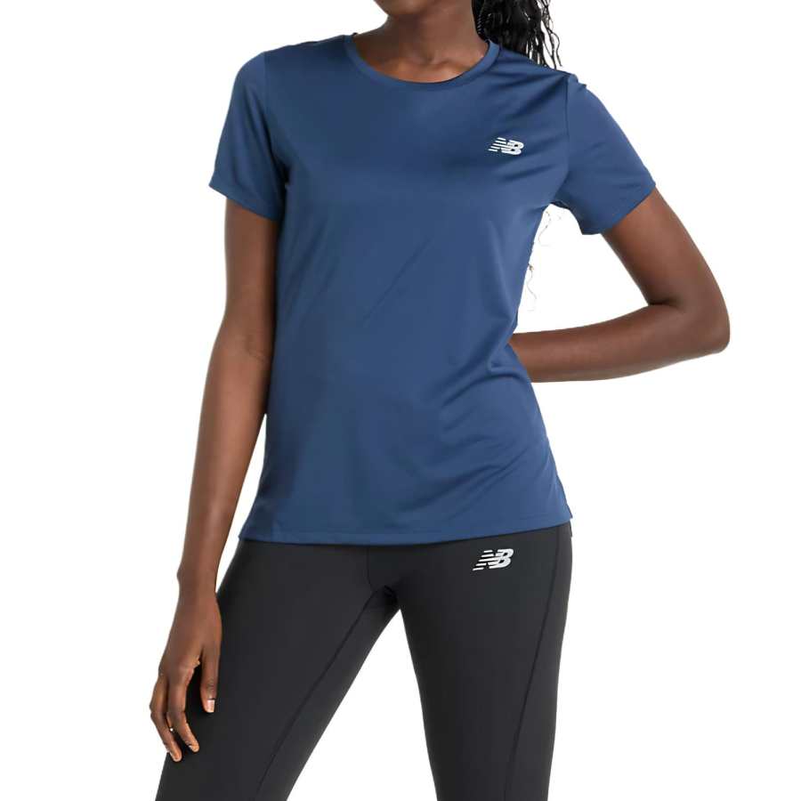 New Balance New Balance Regular T Shirt Women's Blue NNY