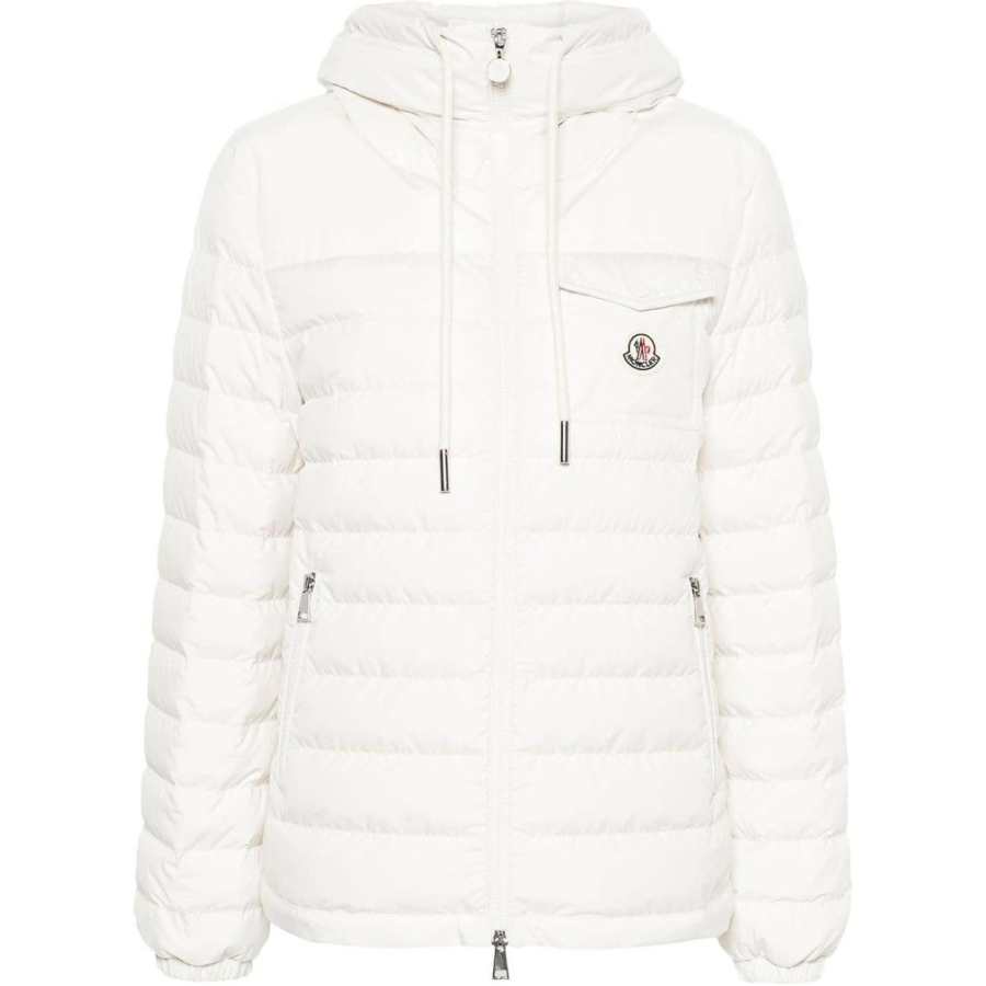 Moncler Moncler Rib Bone Down Jacket Women's White