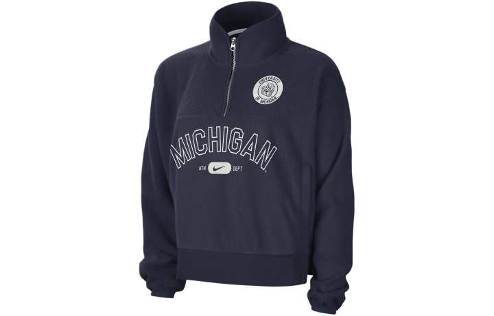 Nike Nike Michigan Fly Women's Nike College 1/4 Zip Jacket