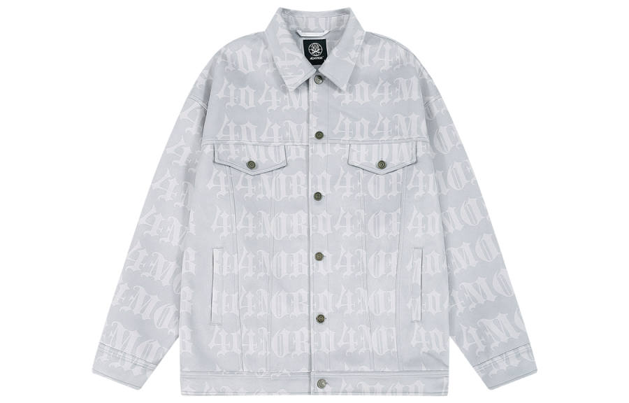 404MOB GANG Jacket Women's Gray