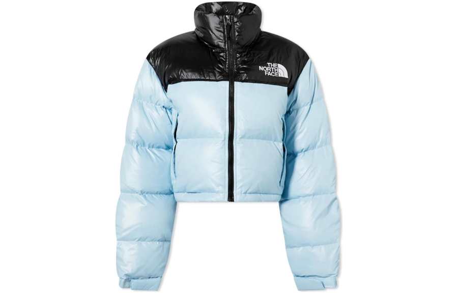 THE NORTH FACE Women's Nuptse Short Jacket Beta Blue