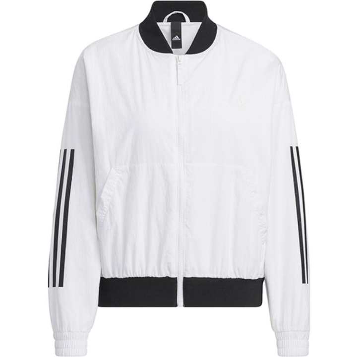 Adidas Adidas Jackets Women's White Stand Collar Moderate Other