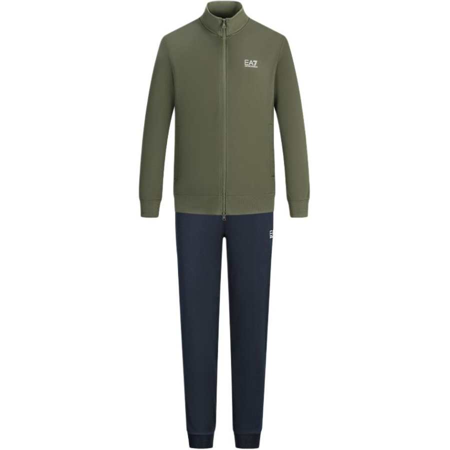 Emporio Armani zip-up long-sleeve sweatshirt