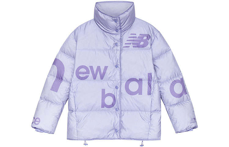 New Balance New Balance Down Jackets Women's Purple Stand Collar Moderate Other