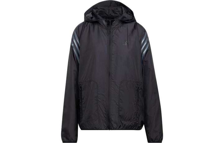 Adidas Adidas Jackets Women's Black Hooded Moderate Other