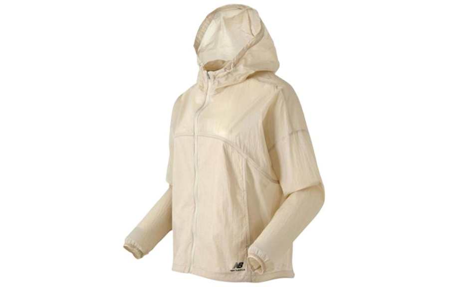 New Balance New Balance KQJ Jackets & Coats Women's Ecru