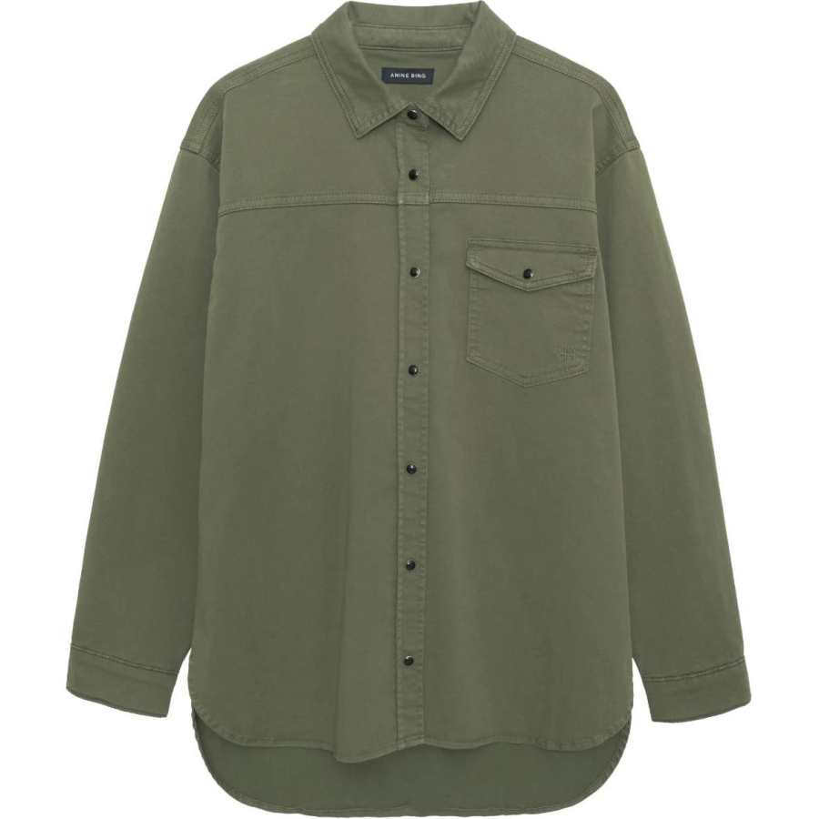 Anine Bing Simon Long-sleeve Shirt