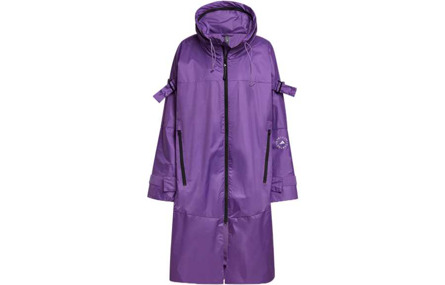 Adidas Adidas X Stella McCartney Jackets Women's Purple Hooded Moderate Other