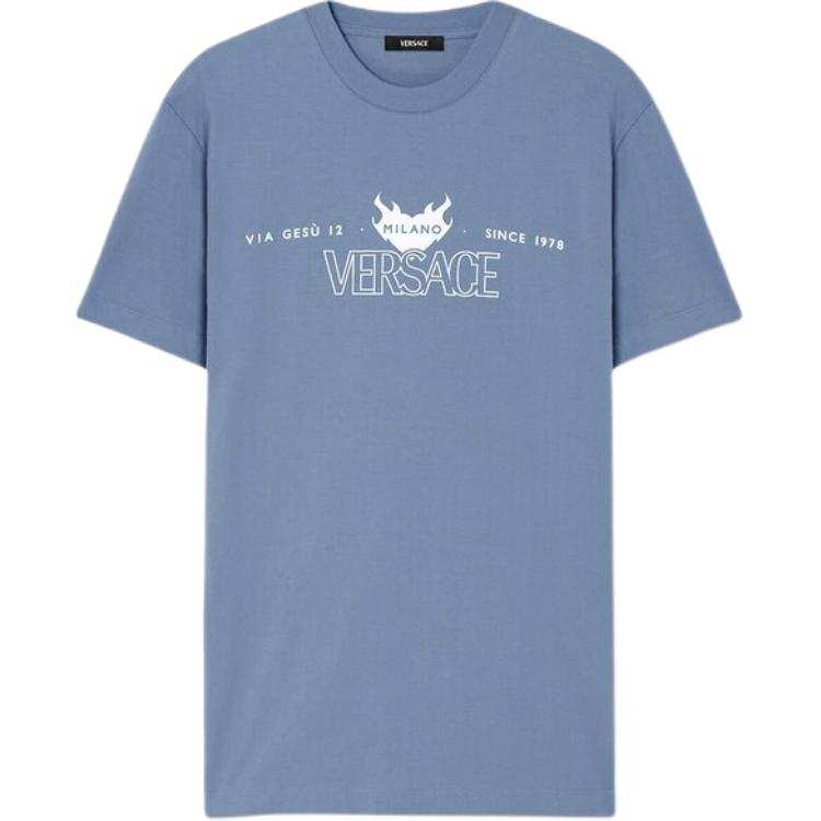 VERSACE VERSACE Logo graphic T shirt