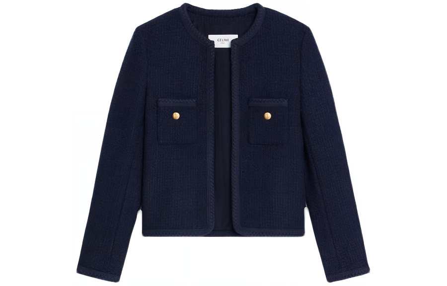 CELINE CELINE SS22 Jackets & Coats Women's Navy Blue
