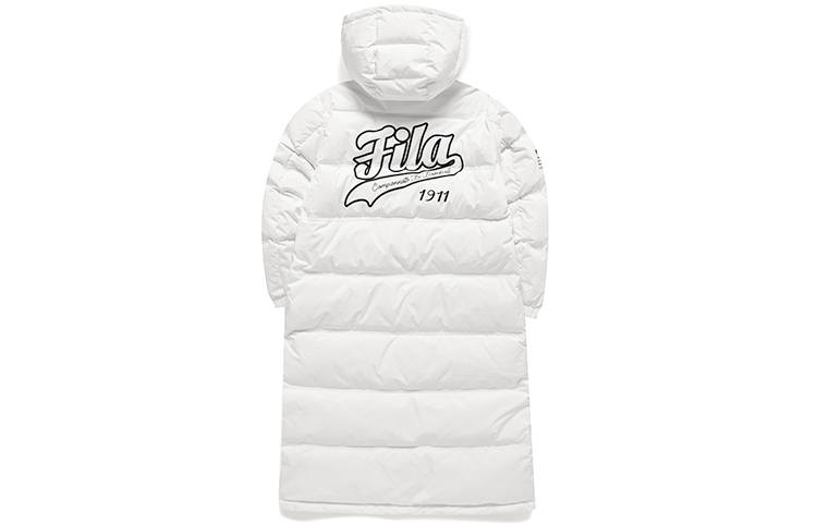 FILA FUSION Down Jacket Winter Women's Standard White