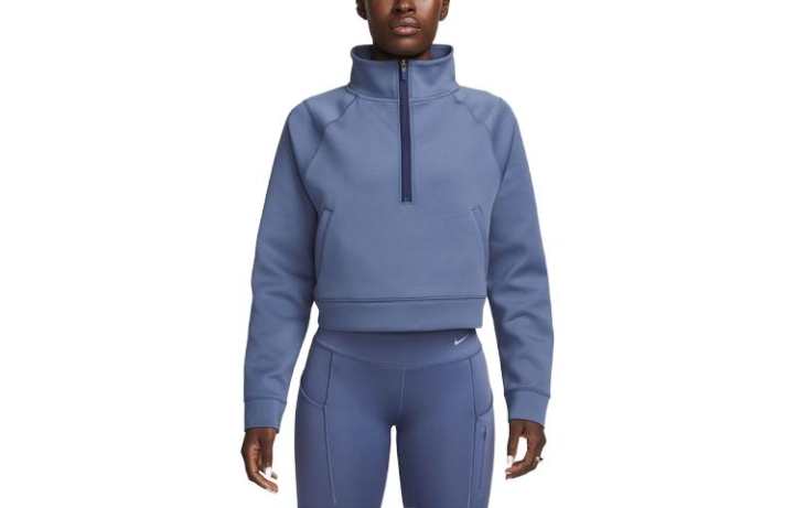 Nike Nike Sweatshirts Women's Diffused Blue Turtleneck Moderate Regular