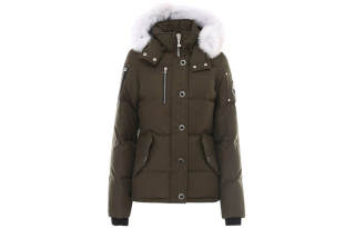 Moose Knuckles Down Jacket Winter Women's Army Green