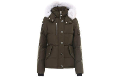 Moose Knuckles Down Jacket Winter Women's Army Green