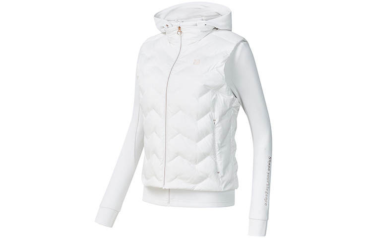 FILA Down Jacket Winter Women's Jade White