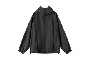 LEMANISM FW22 Windbreaker Jacket Unisex Black Jackets & Coats
