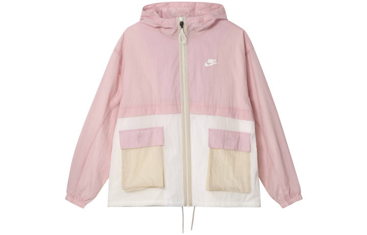 Nike Nike Jackets Women's Pink Hooded Non Detachable Moderate Other