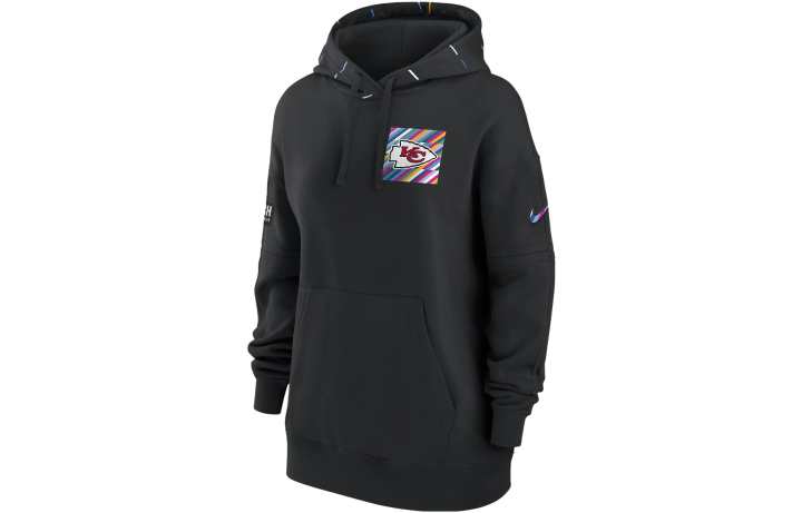 Nike Nike Sweatshirts Women's Black Hooded Moderate Regular