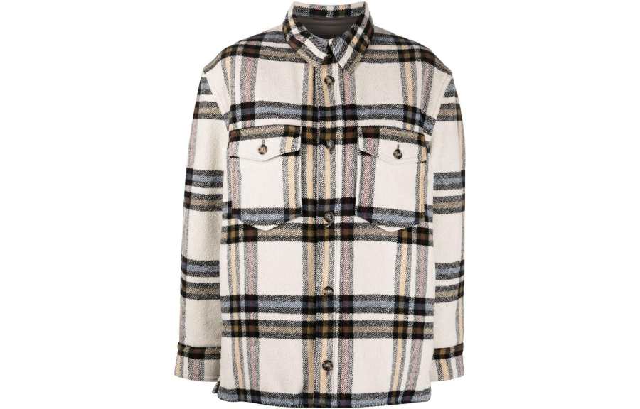 ISABEL MARANT ETOILE Isabel Marant Étoile Every Checked Padded Jacket
