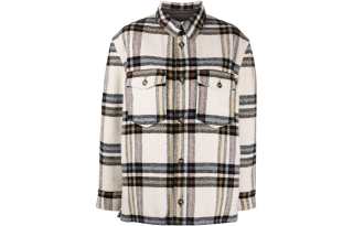 ISABEL MARANT ETOILE Isabel Marant Étoile Every Checked Padded Jacket