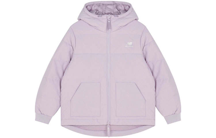 New Balance New Balance Down Jackets Women's Purple Hooded Moderate Other