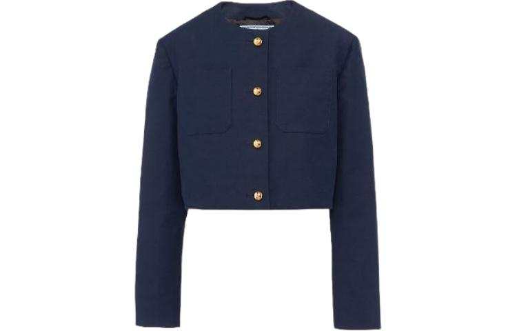 PRADA Prada single-breasted cropped jacket