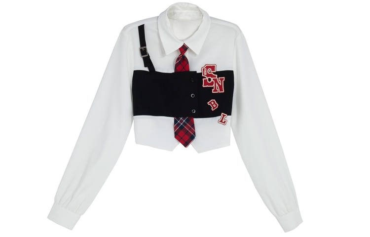SNBL Shirts Women's White Polo Collar Moderate Other
