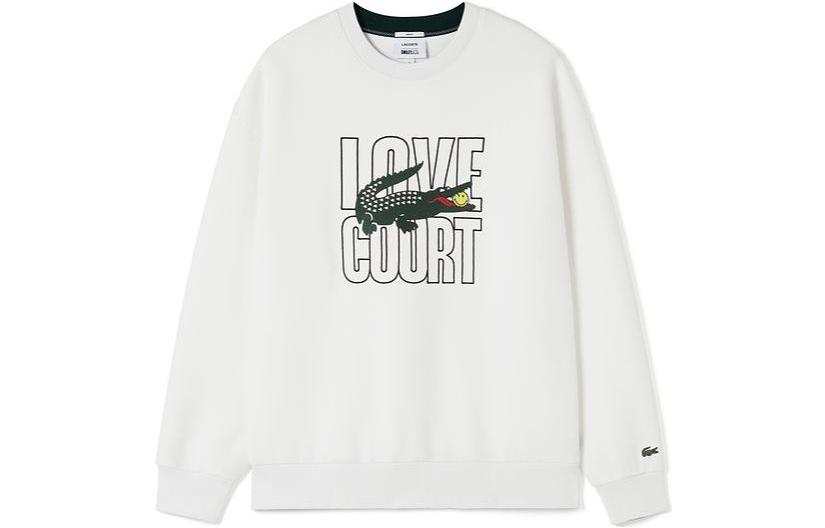 LACOSTE LACOSTE Sweatshirt Women's Ecru