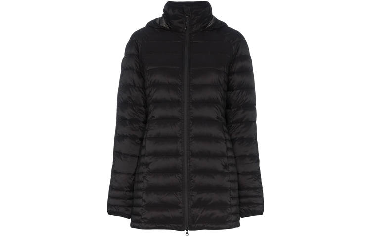 Canada Goose Women's Brookvale Hooded Down Coat Admiral Blue/Black